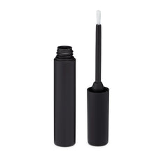 Load image into Gallery viewer, Matte Black PETG Plastic Tube with Lip Brush Wand & Wiper