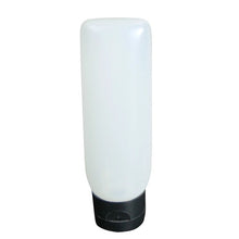 Load image into Gallery viewer, Natural MDPE Plastic Tottle Tubes (Black Flip Top Cap)