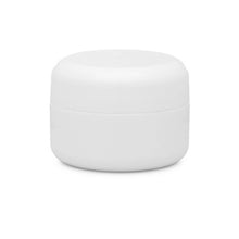 Load image into Gallery viewer, White PP-PS Double Wall Round Plastic Jars