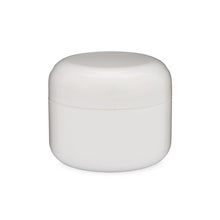 Load image into Gallery viewer, White PP-PS Double Wall Round Plastic Jars