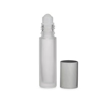Load image into Gallery viewer, 2.7 dram (10 ml) Glass Round Vials with PP Plastic Roller Ball & Cap