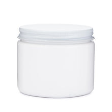 Load image into Gallery viewer, White HDPE Plastic Wide Mouth Straight Sided Jars
