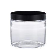 Load image into Gallery viewer, Clear PET Plastic Straight Sided Jars with Smooth Cap