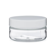 Load image into Gallery viewer, Clear PET Plastic Straight Sided Jars with Smooth Cap