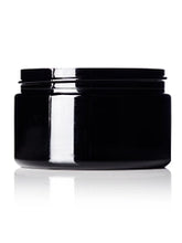 Load image into Gallery viewer, Black PET plastic single wall jar with 70-400 neck finish
