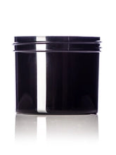 Load image into Gallery viewer, Black PP plastic single wall jar with 70-400 neck finish