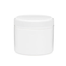 Load image into Gallery viewer, White Double Wall Straight Base Plastic Jars (White PP Cap)
