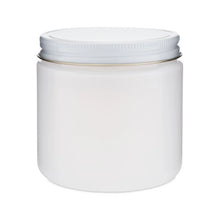 Load image into Gallery viewer, White HDPE Plastic Wide Mouth Straight Sided Jars

