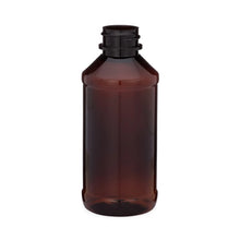 Load image into Gallery viewer, Amber PET Plastic Modern Round Bottles (Cap Not Included)
