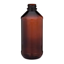 Load image into Gallery viewer, Amber PET Plastic Modern Round Bottles (Cap Not Included)
