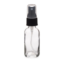 Load image into Gallery viewer, Flint Glass Boston Round Bottles with Fine Mist Sprayer
