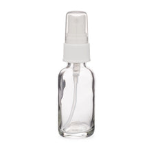 Load image into Gallery viewer, Flint Glass Boston Round Bottles with Fine Mist Sprayer
