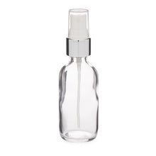 Load image into Gallery viewer, Flint Glass Boston Round Bottles with Fine Mist Sprayer
