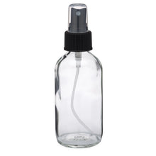 Load image into Gallery viewer, Flint Glass Boston Round Bottles with Fine Mist Sprayer
