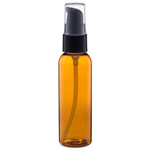 Load image into Gallery viewer, Amber PET Bullet Bottle with Treatment Pump
