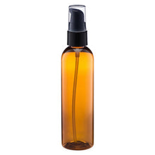 Load image into Gallery viewer, Amber PET Bullet Bottle with Treatment Pump
