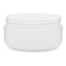 Load image into Gallery viewer, 4.0 oz White PP-PS Plastic Double Wall Round Base Jars
