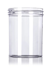Load image into Gallery viewer, Clear PS plastic single wall jar with 70-400 neck finish
