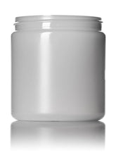 Load image into Gallery viewer, Natural-colored HDPE plastic single wall jar with 70-400 neck finish
