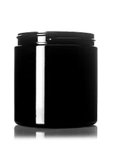 Load image into Gallery viewer, Black PET plastic single wall jar with 70-400 neck finish
