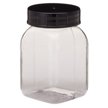 Load image into Gallery viewer, Kautex PETG Plastic Square Wide Mouth Leakproof Jars with Cap
